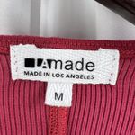 LA Made Ysabel Angled Top Dark Pink Medium Photo 24