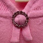 Sigrid Olsen Sleeveless Top Pink With Rhinestone Accents Petite Medium Y2K Photo 5