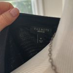 Talbots Scoop neck, 3/4 Raglan Sleeve Black Sweater, Medium, EUC Photo 5