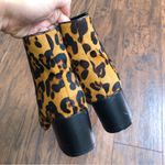 Urban Outfitters • Thelma Leopard Print Ankle Boot calf hair block heel Photo 9