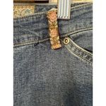 J.Jill Jeans Recrafted Recreated Reimagined Embroidered Wide Leg Patchwork Photo 3