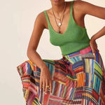 Maeve Anthropologie Everyday Maryanne Sweater Tank Top Green Size Medium Preppy Photo 0