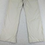 American Eagle Y2K Outfitters Women Tan Khaki Beige Wide Leg Pants 12 Stretch Photo 5