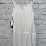 California Waves  Juniors White Tie Waist Romper Swim Cover Up Size L New Photo 4