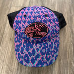 Bass Pro Shops ‎ Cute Women's Pink/Aqua/Leopard Baseball Cap One Size Photo 0