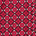 Roper Shirt Womens Medium Red White Geometric Floral Cowgirl Western Colorful Photo 4