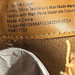 Universal Threads  TAYLOR SUEDE ANKLE BOOTS WOMEN SIDE ZIP, KITTEN HEEL TAN SZ 9 Photo 9