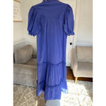 Pomander Place Blue Maxi Dress Cottagecore Ruffle Tiered Old Money Quiet Luxury Photo 2