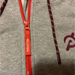 Peloton  Women’s Gray 1/2 Zip TWGF Relaxed Fit Long Sleeve Pullover Hoodie Size M Photo 6