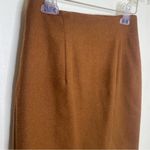 Laura Winston Brown Wool Vintage Mini Skirt Fall Size 8 Photo 2