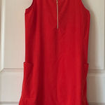Chico's Chico’s Beautiful orange/Red mini dress Sz 0.5/M Photo 0