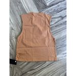 Alphalete  Women's Heavy Cotton Cut Off - Clay , Size Small Photo 5