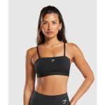 Gymshark Multi Way Strap Bandeau Black Size Small Photo 8