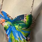 One piece swimsuit tropical tiger print Photo 2