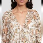Zimmermann   Floral Billow Frill Chintz Mini dress Sz-0 US-4 $1050 Photo 2
