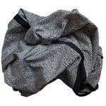 Lululemon EUC  Vinyasa Wrap Scarf Grey Black Photo 7
