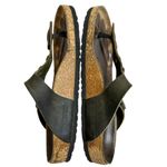 Birkenstock  Brown Leather Jeweled Thong Footbed Sandals Size 39 Photo 4