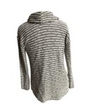 Merona Women's Large White Gray Turtle Cowl Neck Sweater Top Photo 2