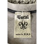 Vocal  Rebel Rock Motorcycle Club Womens Medium Long Sleeve Top Rhinestone Grunge Photo 6