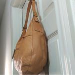 Stone Mountain Leather Beige Hobo Bag EUC Tan Photo 1
