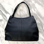 Vince Camuto Black Genuine Leather IKE Tote Bag Photo 1