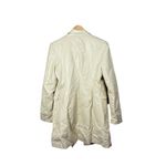 Avec Les Filles Women’s Leather Blazer Dress in Cream Size M Photo 10