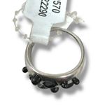 Free People Pixie Promo Ring Silver Black NWT Bohemian Grunge WhimsiGoth Size 7 Photo 6