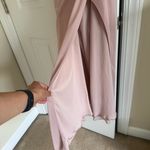 Azazie  Blush Pink Maxi Dress Photo 4