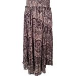 Free People Neutral 'Season In The Sun' Smocked Slip Dress Small Photo 5