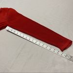 Black Rainn Rust Color Long Ribbed Sleeve Blouse Photo 2