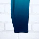 Athleta  Ombre High Waisted Leggings Athletic Workout Yoga‎ Pants Small Green Photo 2