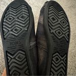 Toms  Dark Green Faux Fur Lined Slip On Shoes Photo 5