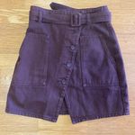 Peacebird Brown Asymmetrical Patch Pocket Coastal Cowgirl Boho Western M… Photo 0