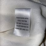 Gilli medium women’s v neck keyhole back zip up sheer lined dress floral print Blue Photo 6