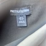 Pretty Little Thing Women's Fold Over Mini Skirt JL3 Black Size US: 2 Photo 2