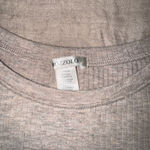 Bozzolo Beige Ribbed Top Photo 1