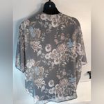 Live 4 Truth gray floral sheer cardigan Photo 2