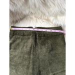 Altar'd State Altar’d State XS Stylish Olive Green Corduroy Mini Skort Photo 5