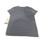 Free Fly Channel Pocket Tee Women's L Bamboo Atlantic Blue/White Striped‎ Nwt Blue Size L Photo 4
