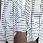 Adyson Parker  Gray Striped Cardigan Photo 2