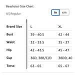 Beachsissi  Floral Bikini Set, Size Large. Photo 5