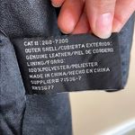 Jacqueline Ferrar VTG 90s Women’s Lambskin Leather Black 7/8 Sleeve Belt Jacket Photo 12