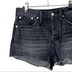 Madewell  Relaxed Denim Shorts Women’s Size 26 Black Calverley Wash AJ243 Photo 3