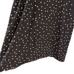 Atm 100% Silk Black White Polka Dot Slip Dress. NWT. Size Medium Photo 12
