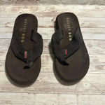 Rocket Dog  Flip Flops Women’s Size 9 Men’s Size 7.5 Beach Pool Brown Thongs Photo 6
