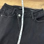 Judy Blue  Mid Rise Criss Cross Waist Dad Jeans Black Photo 8