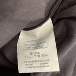 Vince dark navy basic soft layering long sleeve scoop back top Photo 3