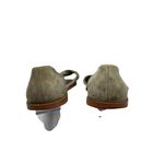 Vince Womens Sz 39 Beige Suede Canvas Crisscross Flat Sandals Summer Comfortable Photo 6