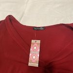 Boohoo Ruched Front Peplum Smock Top Photo 2