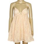 For Love & Lemons  Frances Cutout Eyelet Mini Dress, Orange, XS Photo 7